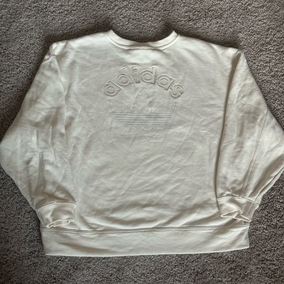 Adidas White Crew Neck - Picture 2 of 4